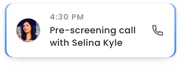 Calls recorded with transcripts