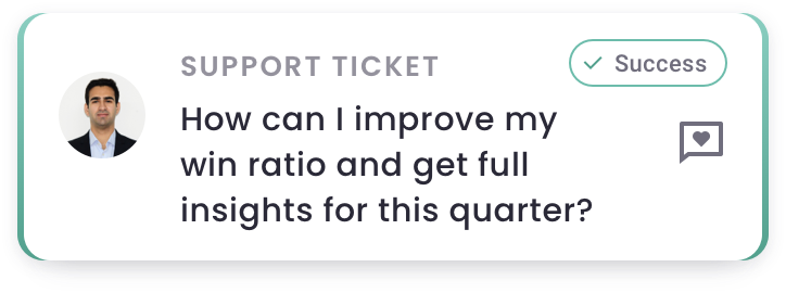 Support ticket